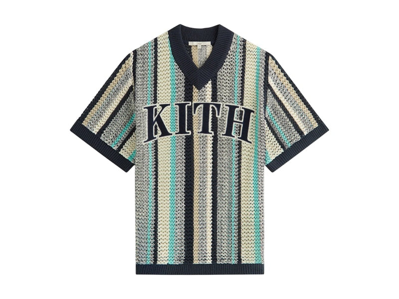 Kith Women's Spencer II Crochet Jersey Mykonos