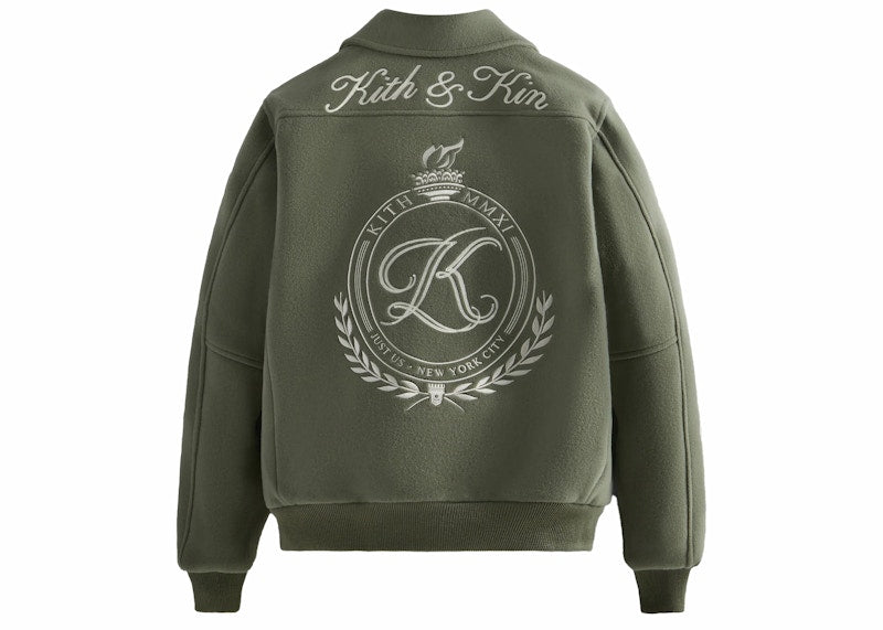 Kith Wool Coaches Jacket Folly