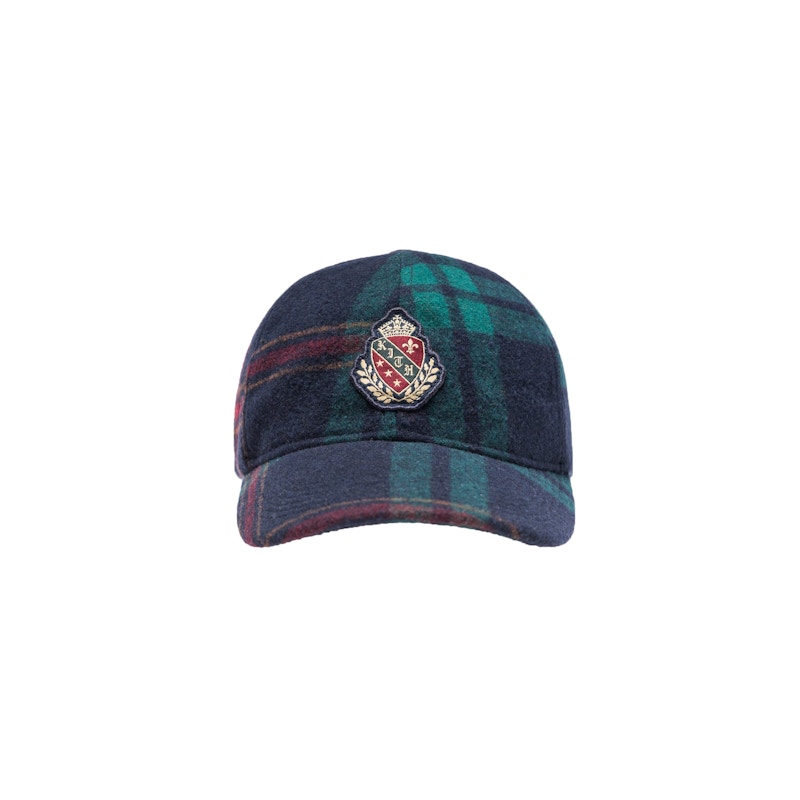 Kith Wreath Blackwatch Cap Navy/Green