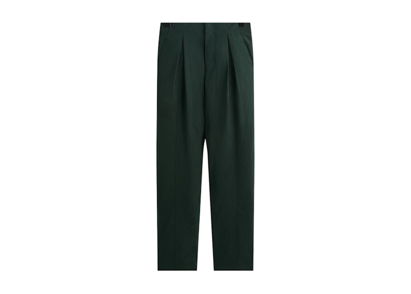 Kith Wrinkle Nylon Elias Pleated Pant Stadium