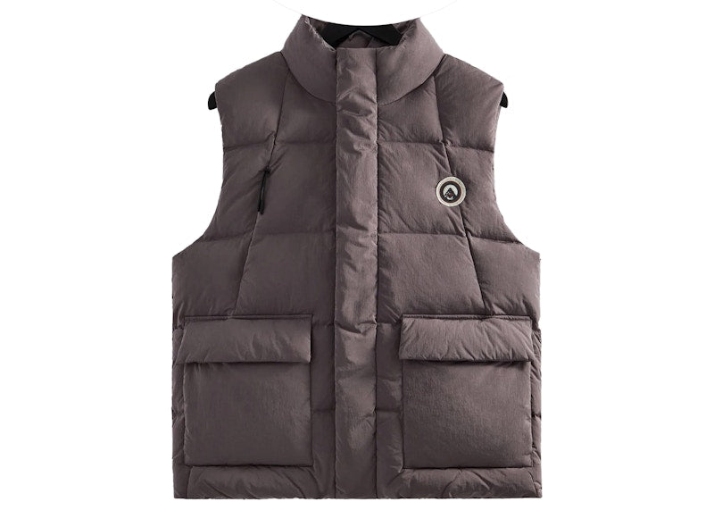 Kith Wrinkle Nylon Midi Vest Thunder