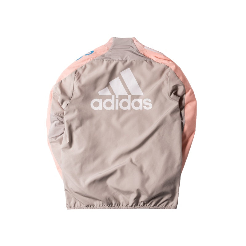 Kith adidas Soccer Flamingos Piste Warm Up LS Tee Grey