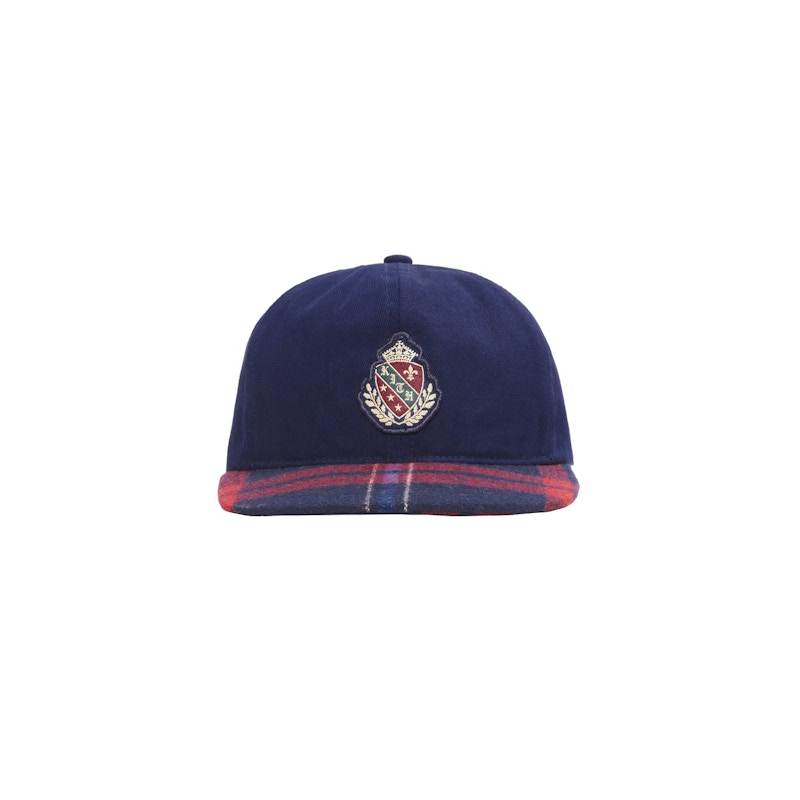 Kith for Bergdorf Goodman Wreath Long Bill Cap Navy