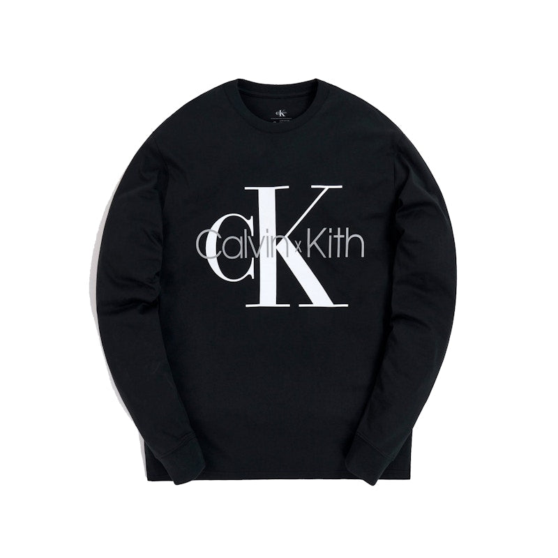 Kith for Calvin Klein L/S Tee Black