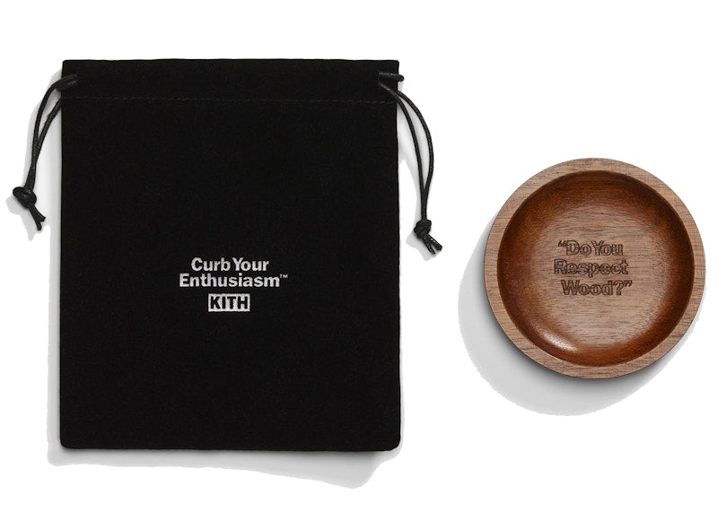 Kith for Curb Your Enthusiasm Wooden Coaster Set Natural