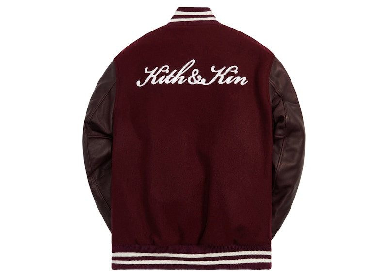 Kith for Golden Bear Varsity Jacket Magma