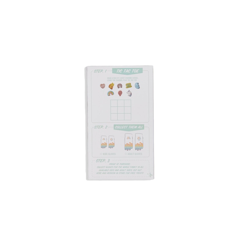 Kith for Lucky Charms Freezy Freakies Gloves White