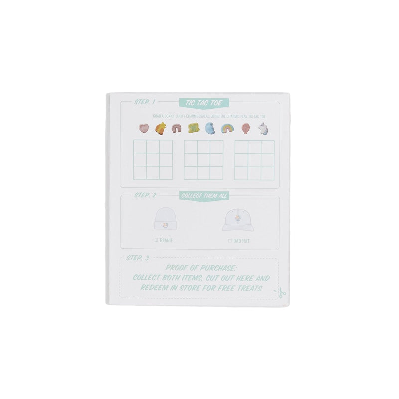 Kith for Lucky Charms Logo Beanie White