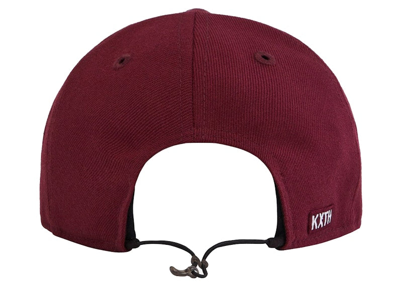 Kith for New Era & Yankees Small Logo Wool 9Twenty Cap Magma