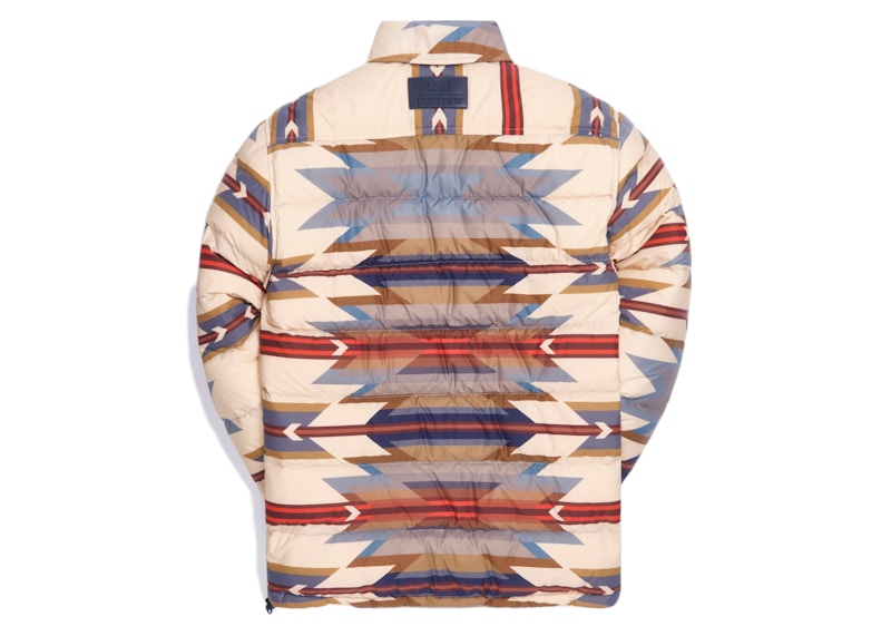 Kith for Pendleton Brave Star Puffer Shirt Jacket Tan/Multi