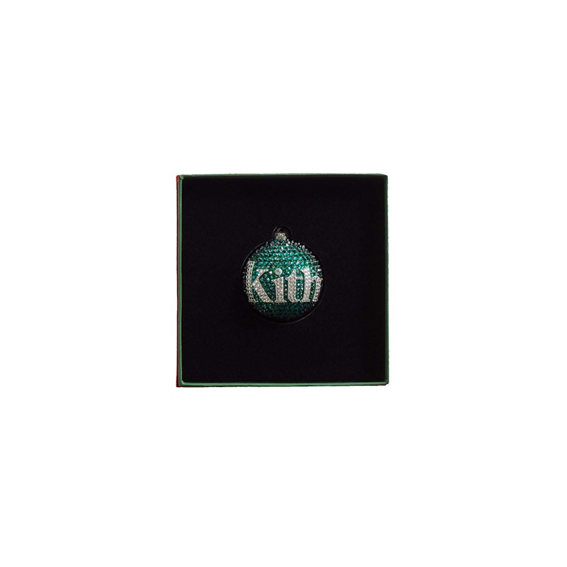 Kith for Swarovski Kithmas Ball Ornament Green
