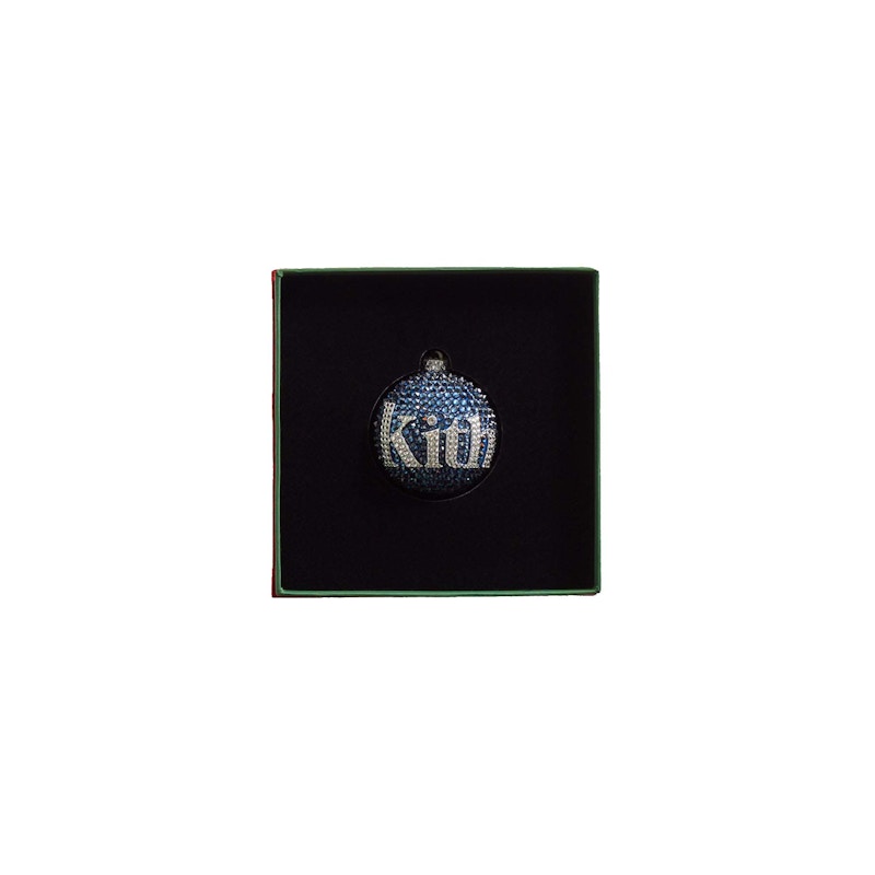 Kith for Swarovski Kithmas Ball Ornament Navy