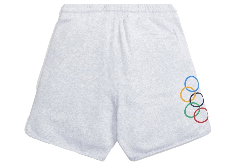 Kith for Team USA 5 Rings Jordan Short Light Heather Grey
