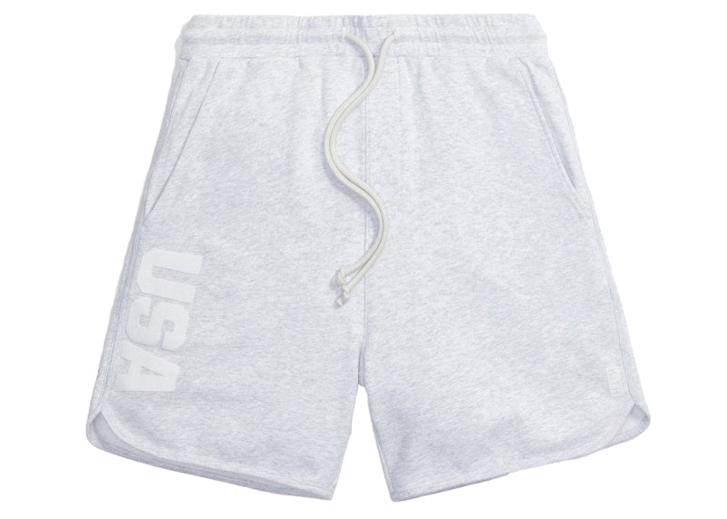 Kith for Team USA 5 Rings Jordan Short Light Heather Grey