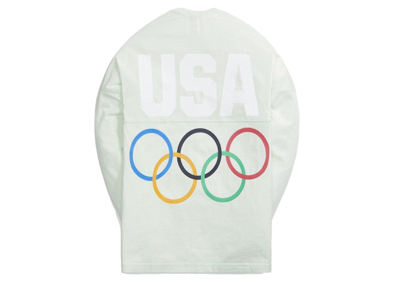 Kith for Team USA 5 Rings L/S Spirit Tee Patina