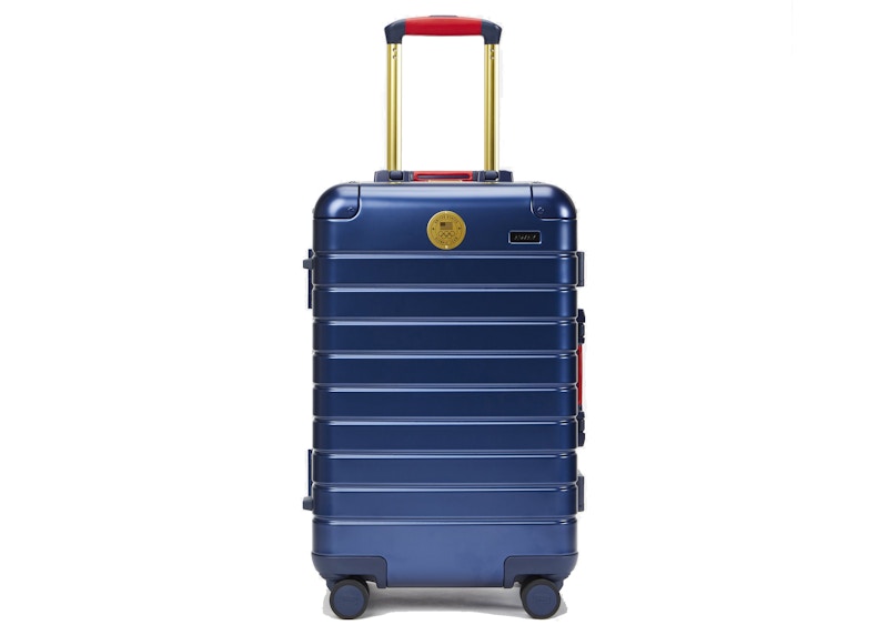 Kith for Team USA & Away Aluminum Bigger Carry-On Luggage Navy