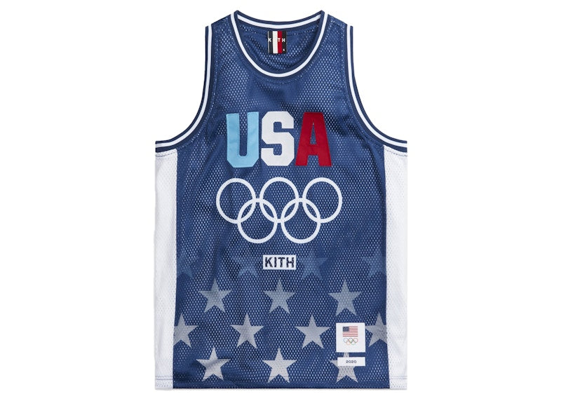 Kith for Team USA Basketball Jersey Nocturnal