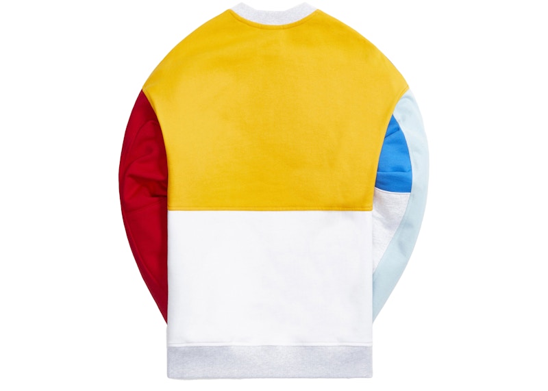 Kith for Team USA Colorblocked Crewneck Light Heather Grey