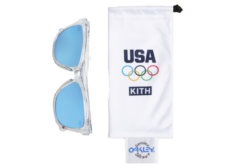 Kith for Team USA & Oakley Frogskins Prizm Sunglasses Sapphire