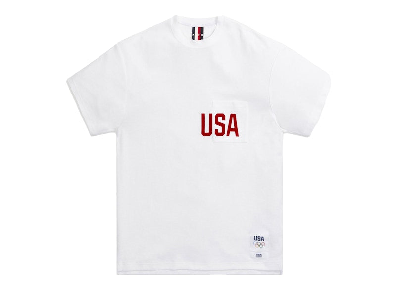 Kith for Team USA Quinn Pocket Tee White