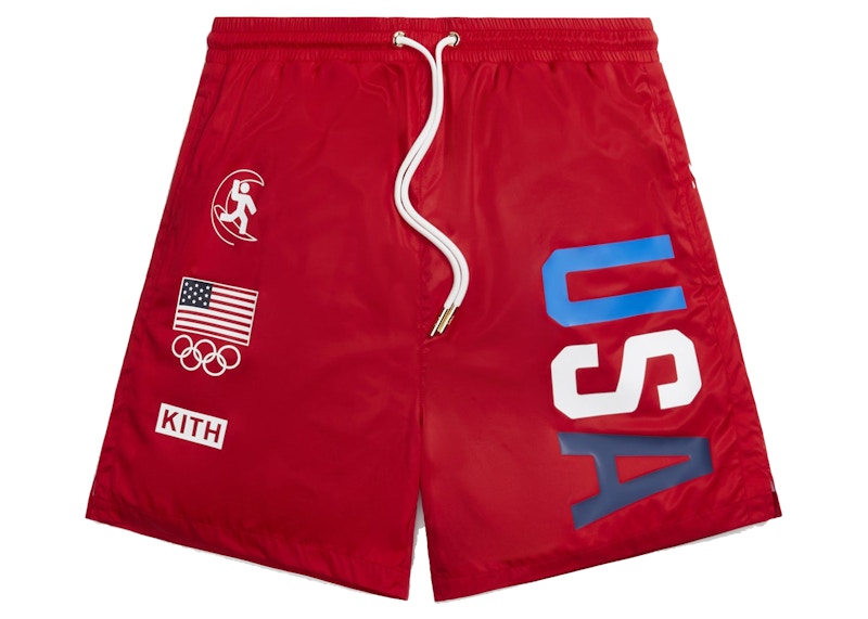 Kith for Team USA Ring Swim Shorts Retro