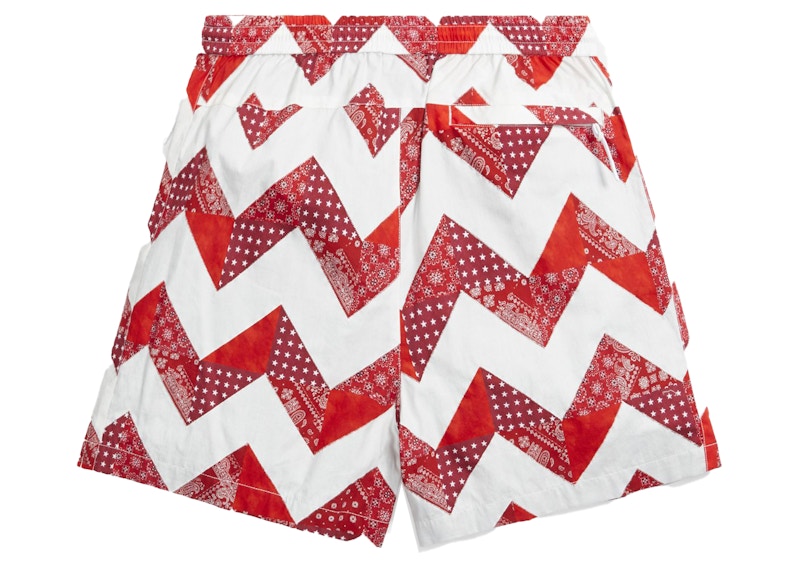 Kith for Team USA Zig Zag Quilt Active Short Pyre