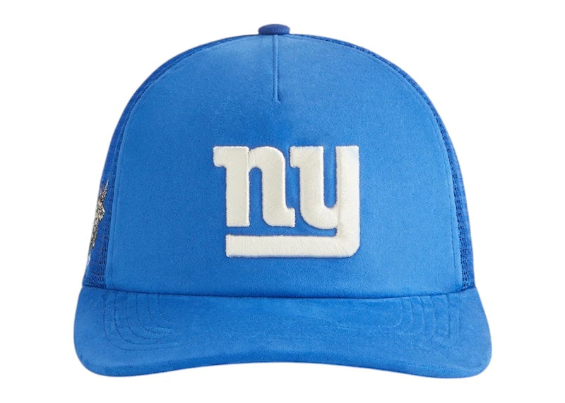 Kith x '47 New York Giants Microsuede Franchise LS Trucker Hat Royal