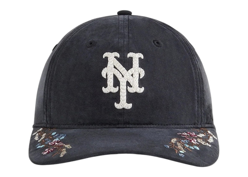 Kith x 47 New York Mets Cupro Linen Franchise LS Cap Black