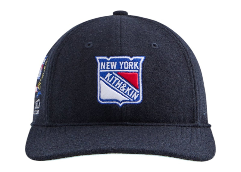 Kith x 47 New York Rangers Franchise L/S Cap Nocturnal