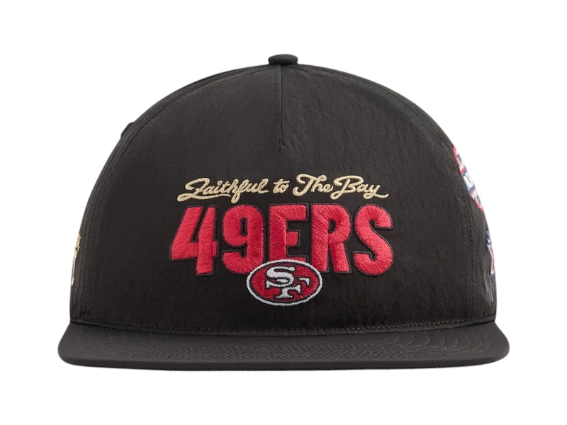 Kith x 47 x NFL San Francisco 49ers Hitch Snapback Cap Black