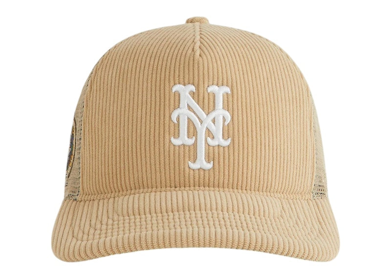 Kith x '47 x New York Mets Corduroy Trucker Hat Canvas