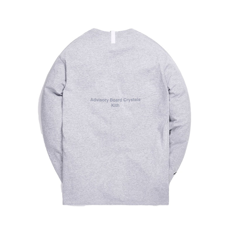 Kith x Advisory Board Crystals Diagram L/S Tee Grey