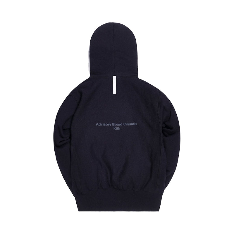 Kith x Advisory Board Crystals Holograph Hoodie Black
