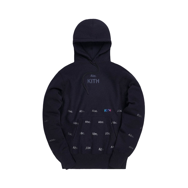 Kith x Advisory Board Crystals Holograph Hoodie Black