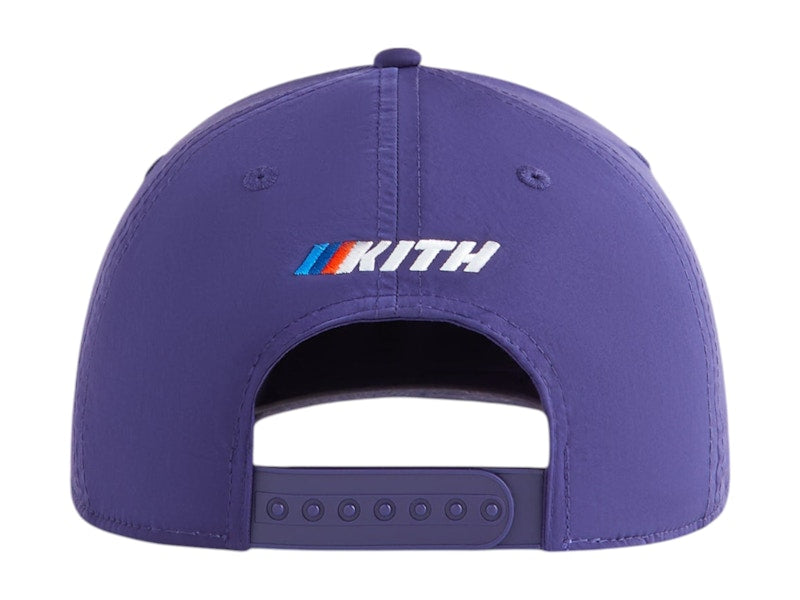 Kith x BMW Bay Low Pinch Crown Snapback Techno Violet
