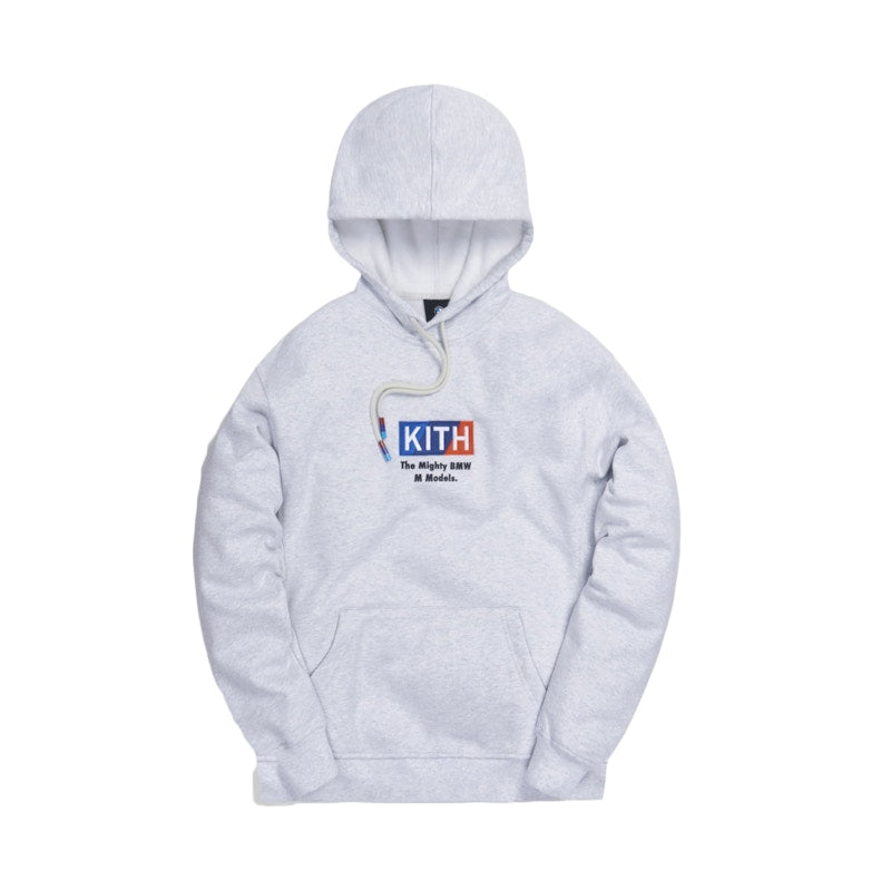 Kith x BMW M Sport Logo Hoodie Heather Grey