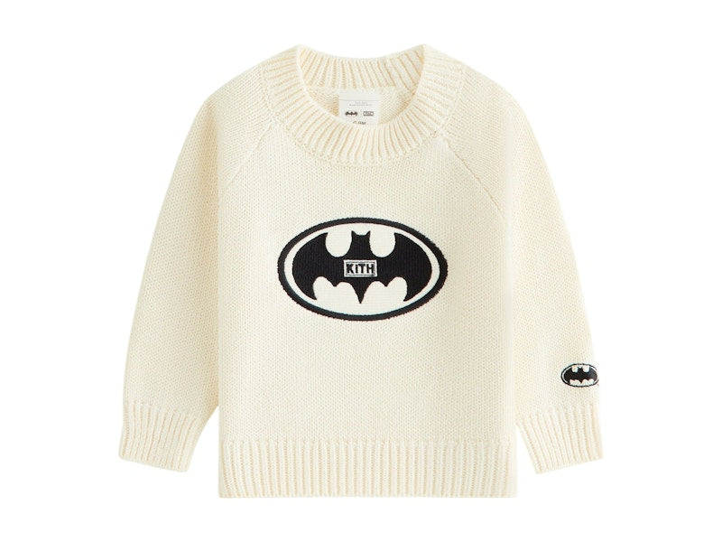 Kith x Batman Baby Sweater Sandrift
