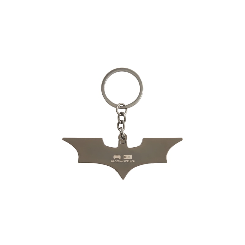 Kith x Batman Dark Knight Symbol Keychain