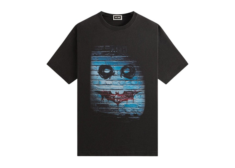 Kith x Batman Dark Knight Teaser Vintage Tee Black