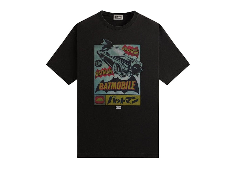Kith x Batman Japanese Vintage Tee Black