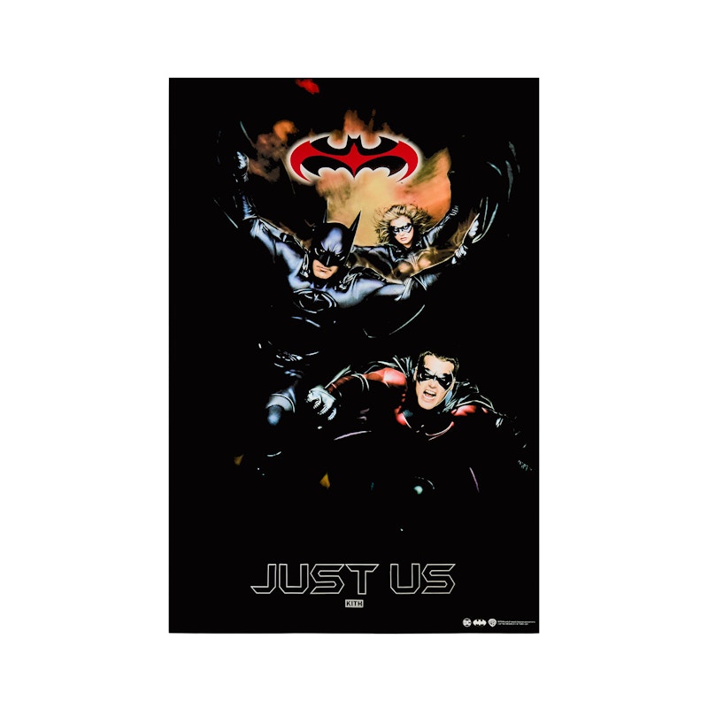 Kith x Batman Just Us Poster