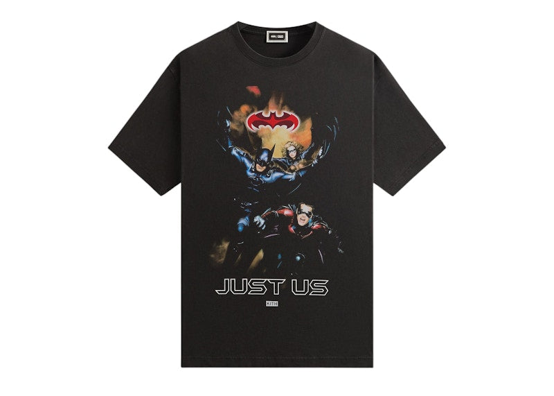 Kith x Batman Just Us Vintage Tee Black