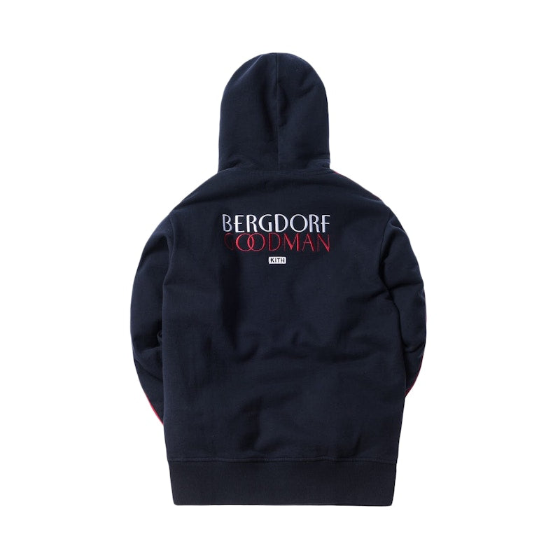Kith x Bergdorf Goodman Laurel Hoodie Eclipse Navy