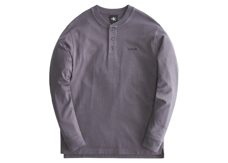 Kith x Calvin Klein L/S Huntington Tee Battleship