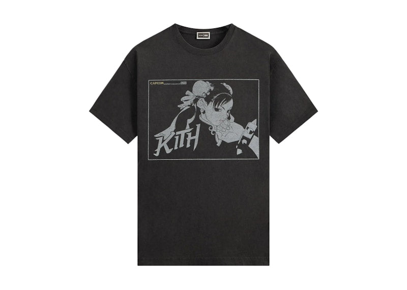 Kith x Capcom Chun Li Vintage Tee Black