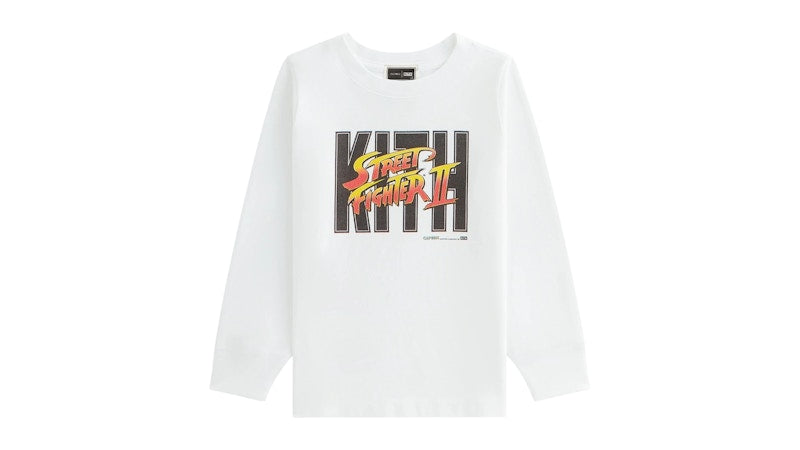Kith x Capcom Kids Street Fighter Ultra Vintage Tee White