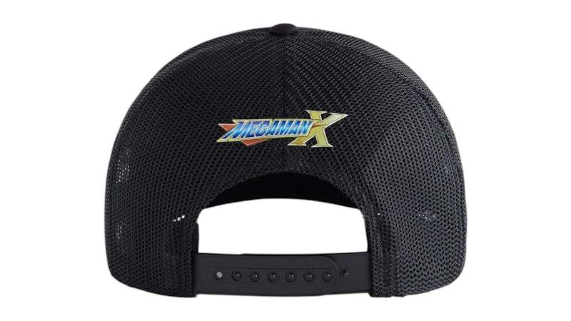Kith x Capcom Mega Man Nolan Trucker Hat Black