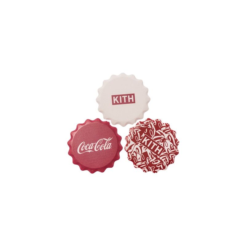 Kith x Coca-Cola Cola Coasters 3 Pack Multi