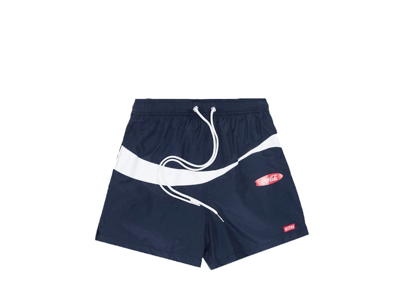 Kith x Coca-Cola Convertible Swim Shorts Navy