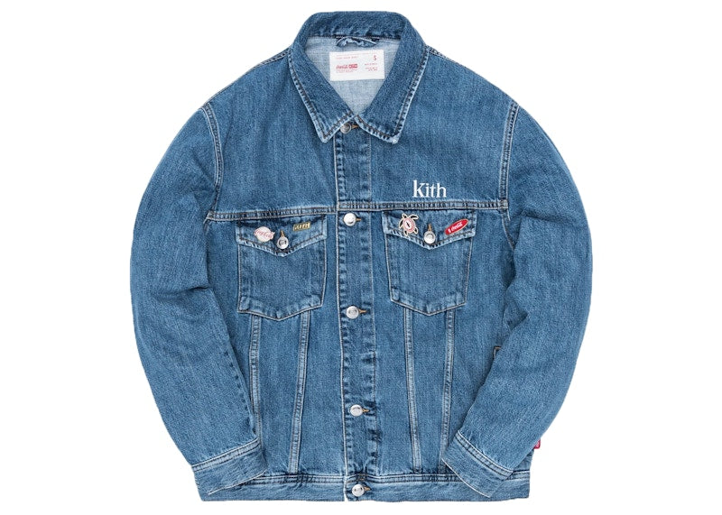 Kith x Coca-Cola Denim Jacket Light Blue